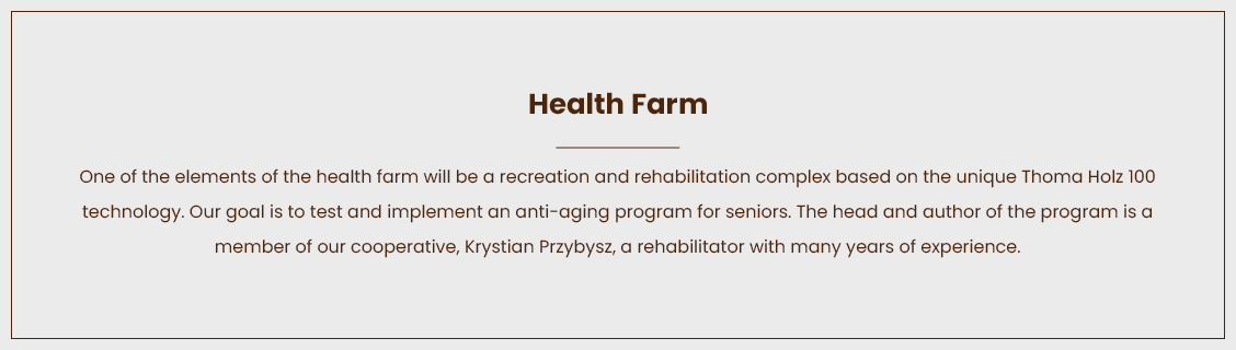 health Farm horizontal